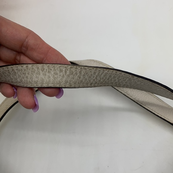 Michael Michael Kors Bone Color Pebble Leather Hobo Bag LP4256 - Picture 6 of 14